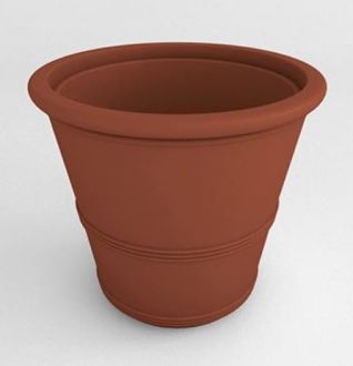 Barrel Vase Planter 25" Diameter, 21" Tall