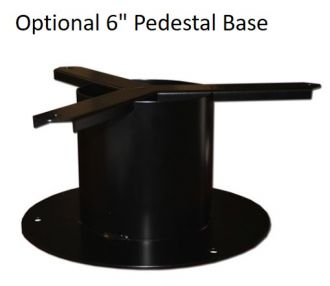 Pedestal for Plastic trash and recyclable receptacles
