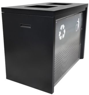 Coliseum Indoor Two-Stream Receptacle