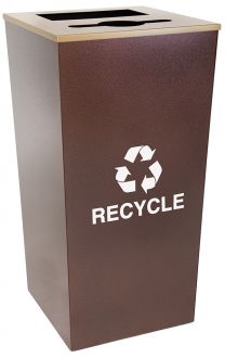 34-Gallon Tapered Combo Recycle Receptacle