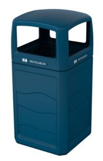 Renegade 50 Gallon Recycle Receptacle