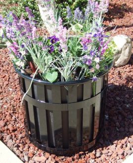 Round Street Planter