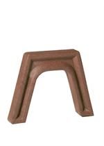 Traditional Recycled Plastic Backless bench frame undrilled