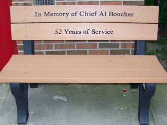 Traditional Memorial Park Bench 4 Foot Long