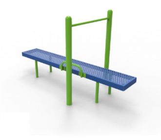 Horizontal Chin-Up Station