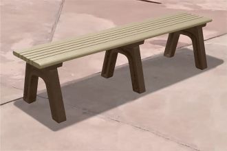 6 Foot Cambridge Flat Bench