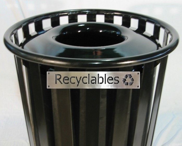 Recycling Bin 55Gallon Recycle Bin Heavy Duty Recycling Bin