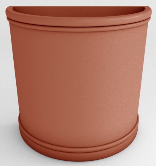 Half Round Planters Commercial Planters Resin Architectural planters