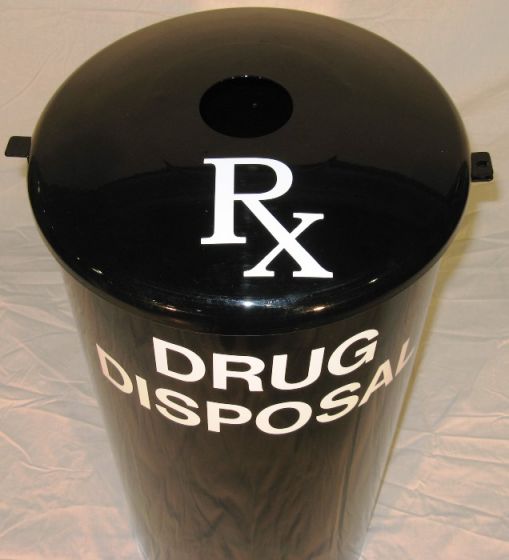 20Gallon Drug Disposal Bin OCC Outdoors
