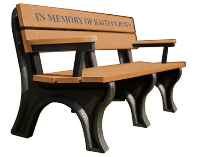 Memorial Park Bench 6