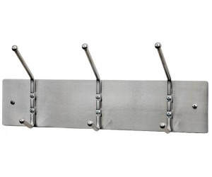Garment Rack, Steel and Satin Aluminum, 18" from OCCOutdoors